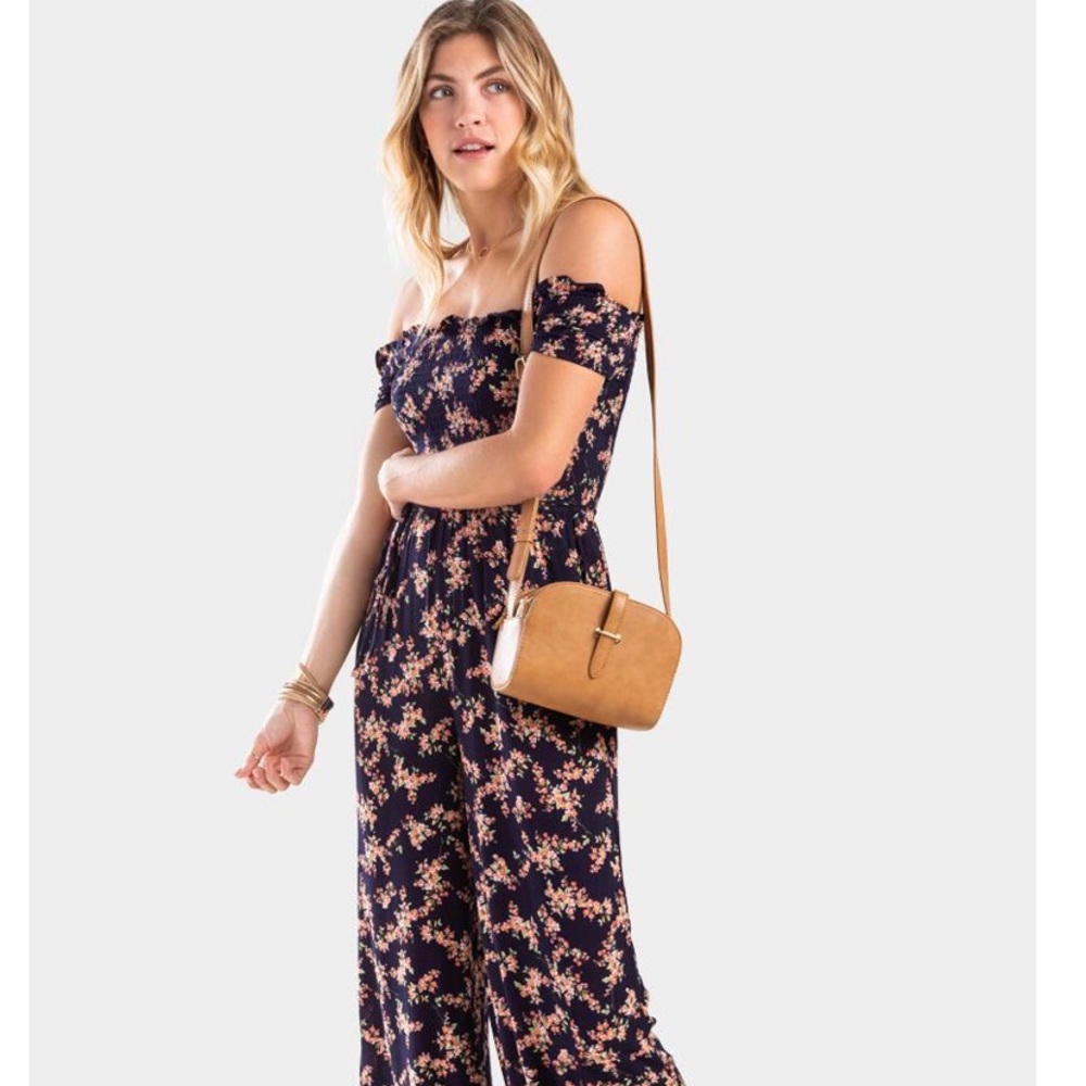 Floral jumpsuit